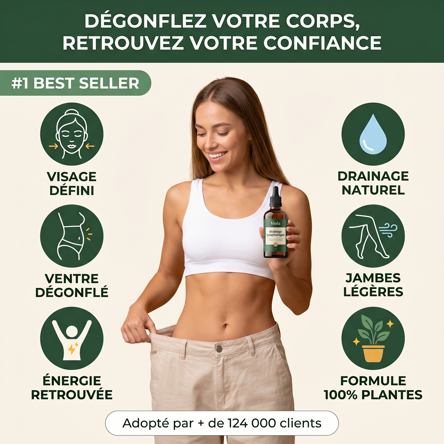 Viola — Drainant lymphatique