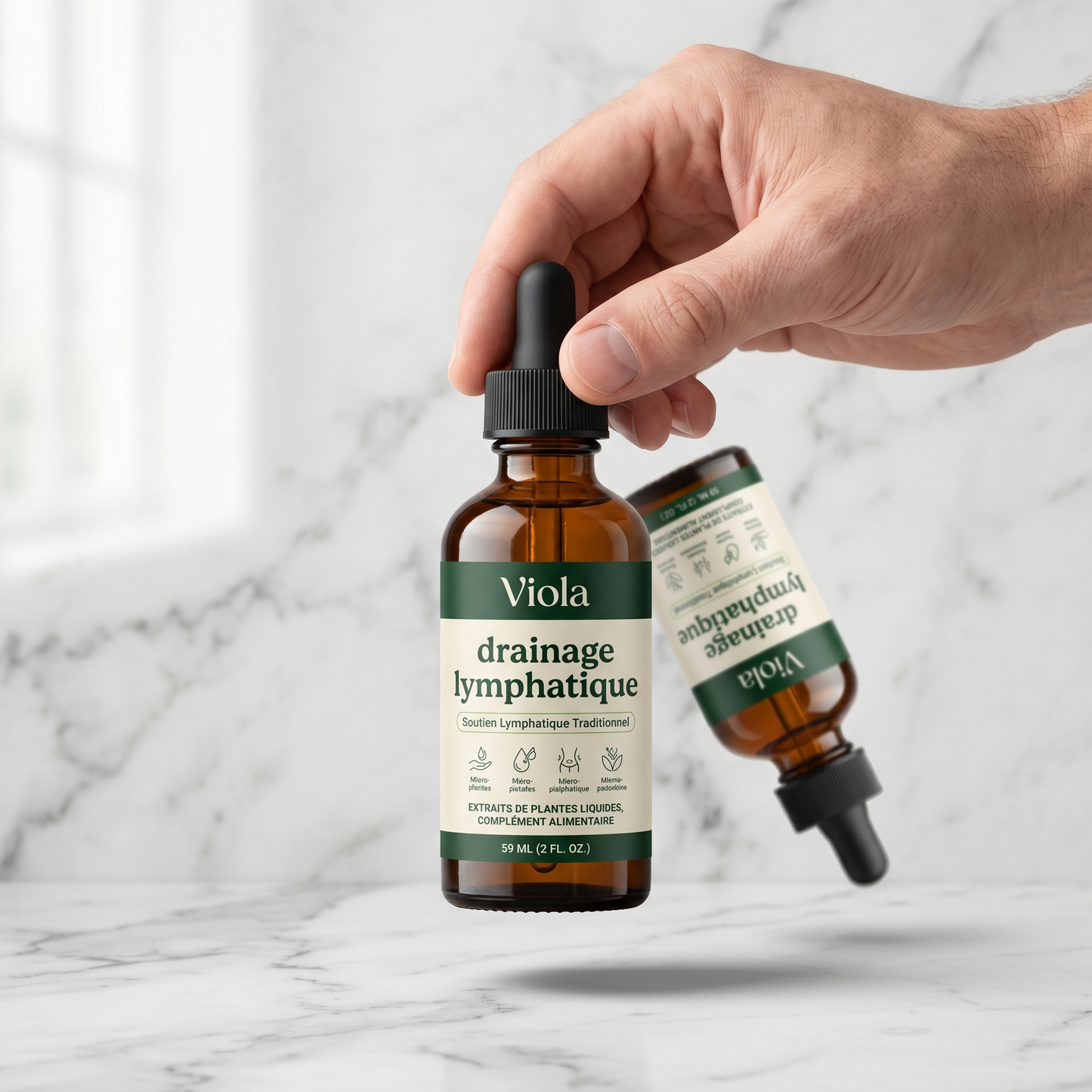 Viola — Drainant lymphatique