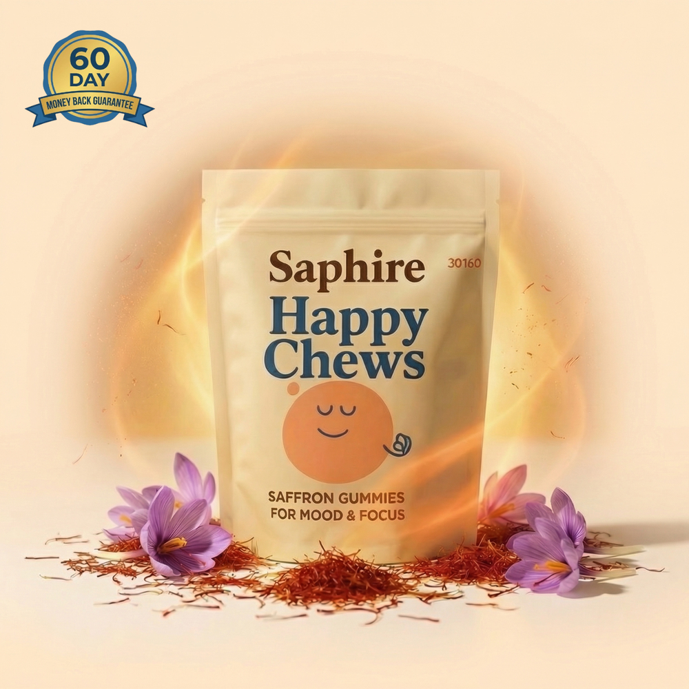 Saphire Happy Chews - Soutien Humeur et Concentration