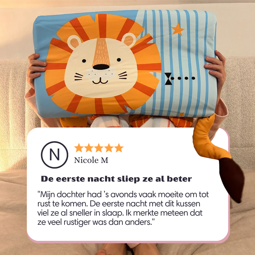 Plumino Lion – oreiller apaisant enfant (7)