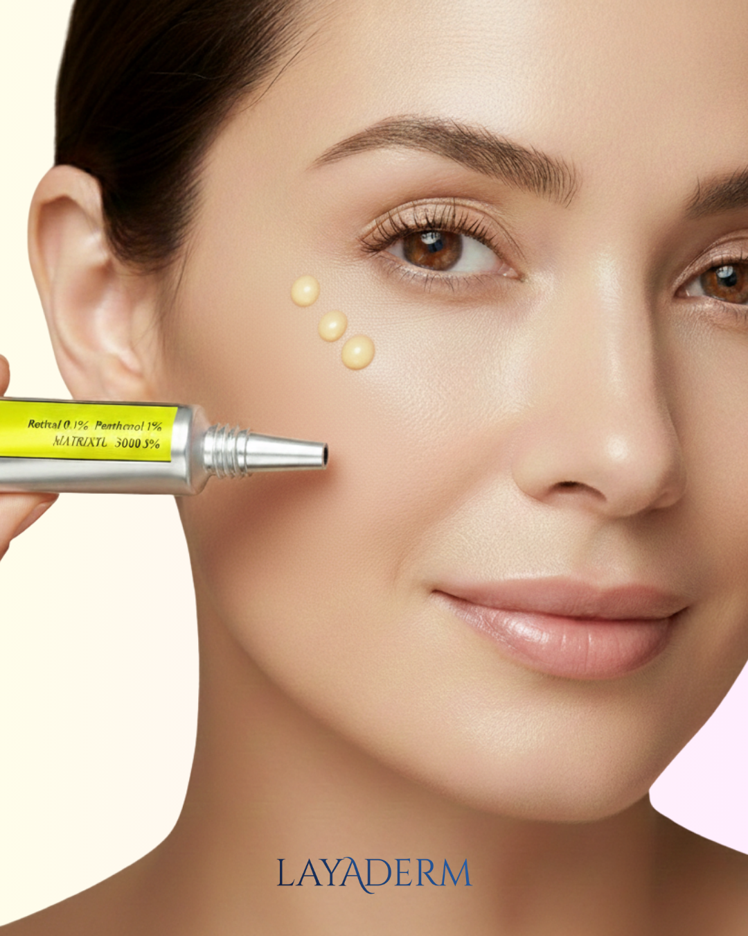 Application du serum retinal