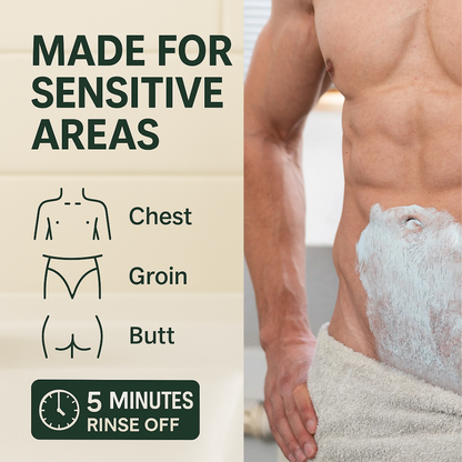 Made for sensitive areas