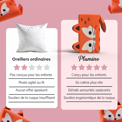 Plumino vs oreillers ordinaires
