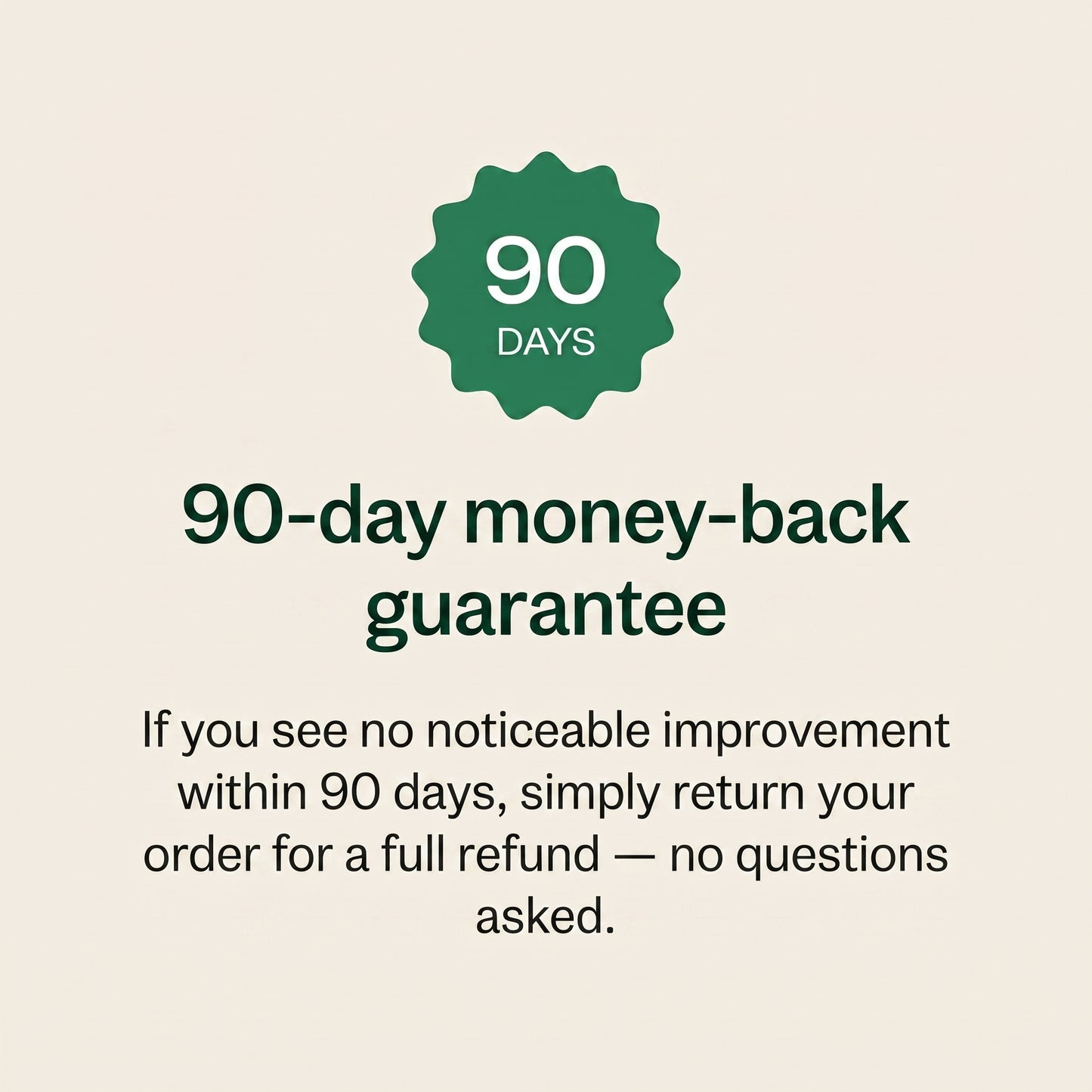 Orévia - 90-day guarantee