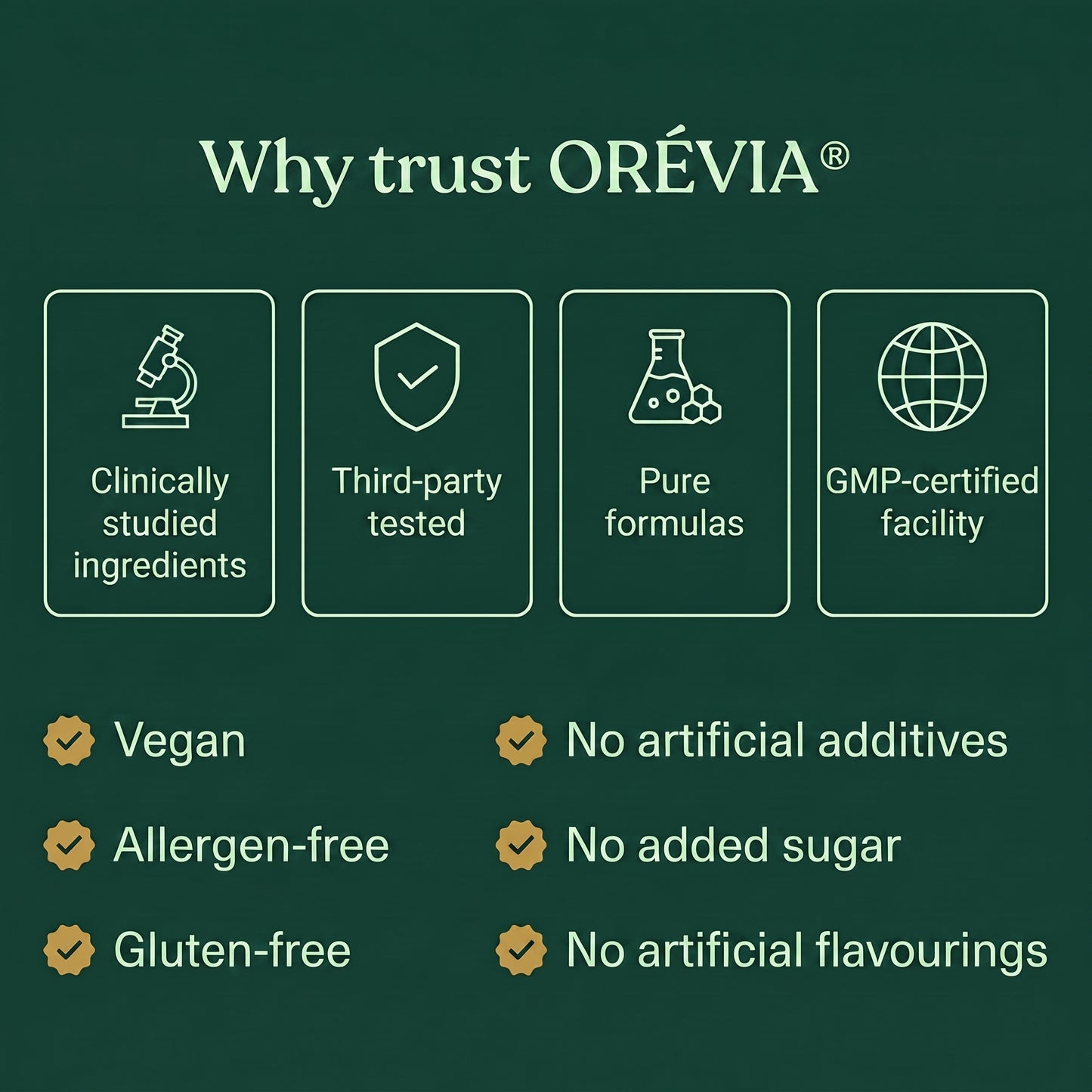 Orévia - why trust us